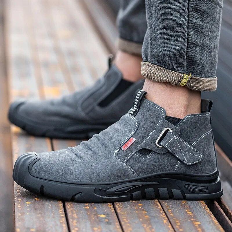 Chaussures de sécurité à bout en acier Tacky Confort Orthopédique