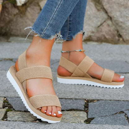 Sandales orthopédique femme semelles souples Confort Orthopédique