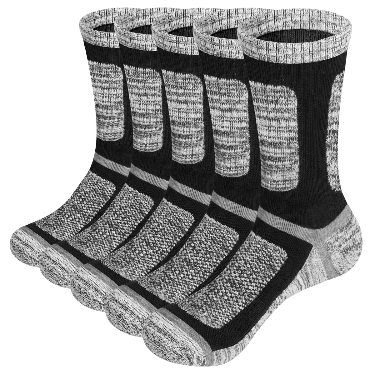 Chaussette chaussure de sécurité - Chaussettes confortables - 5 Paires Rouge / XL(41-44 EU)