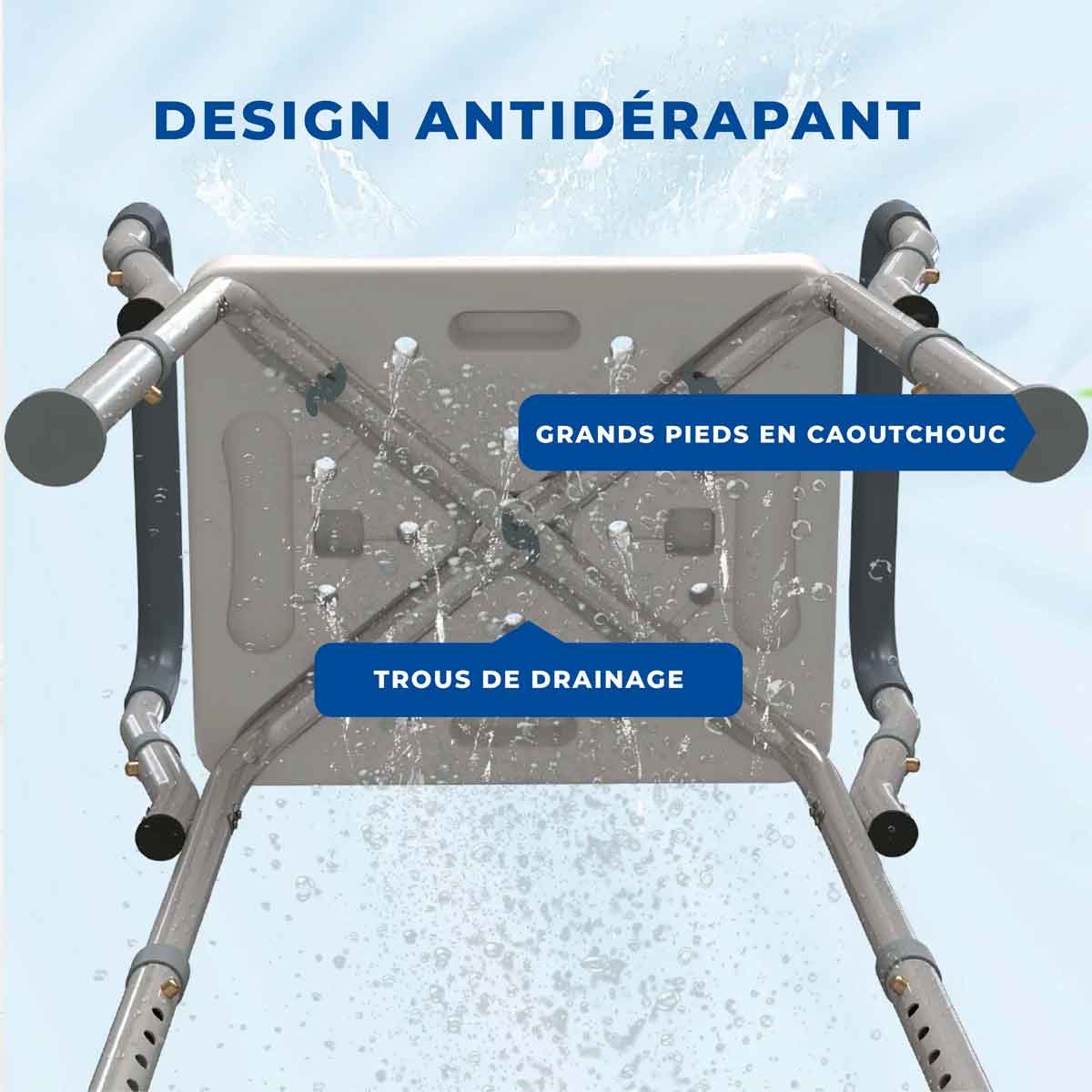 Tabouret de Douche Compact - Image 4