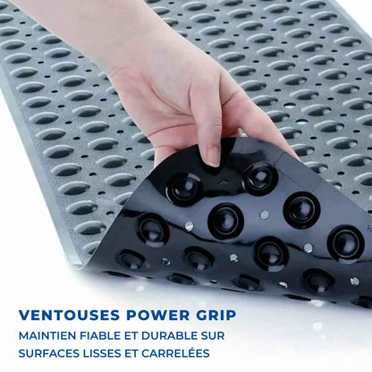Tapis de Bain Antidérapant - Noir / 38cm X 70cm