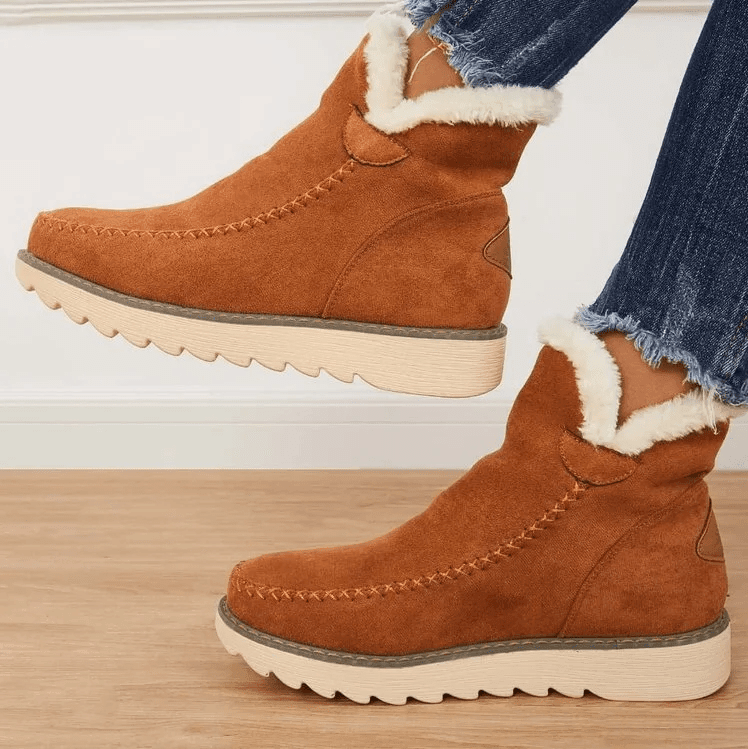 Chaussures Orthopédiques d'hiver pour femmes super confortables et douillettes - Confort Orthopédique