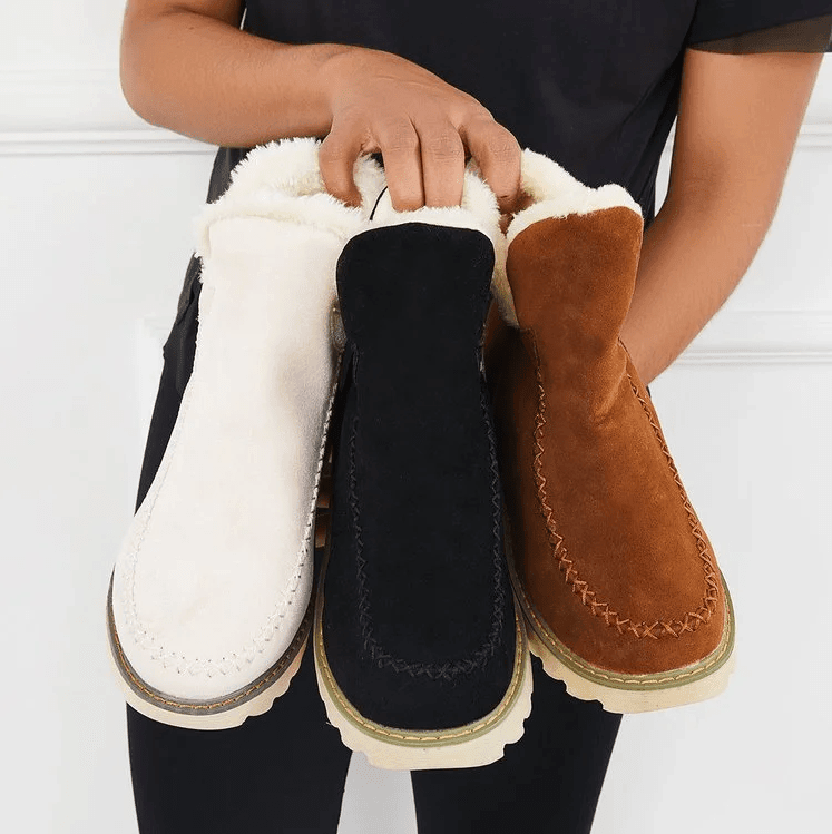 Chaussures Orthopédiques d'hiver pour femmes super confortables et douillettes - Confort Orthopédique