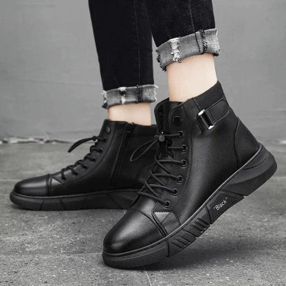 BlackBoots Bottes Confort Orthopédique