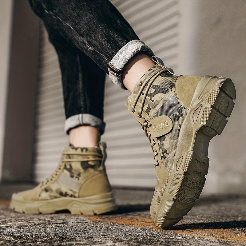 Dexter - Chaussures à lacets camouflage tactique Confort Orthopédique