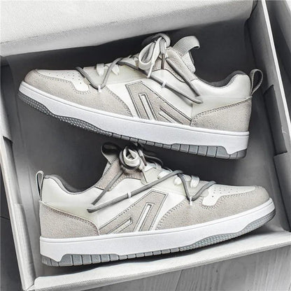 Chaussures Orthopédiques de skate basses avec lacets contrastés pour femmes - Ryler - Confort Orthopédique