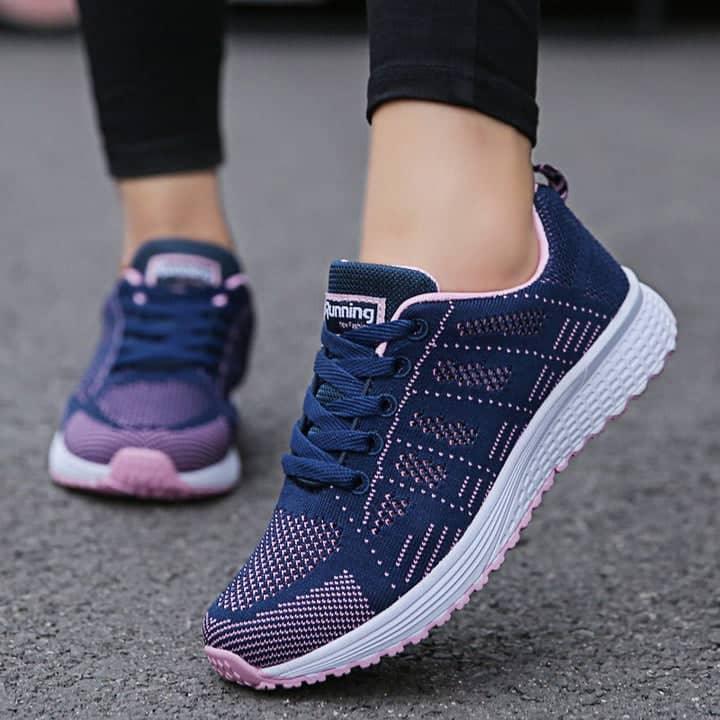 Baskets de Marche Anti douleurs pour Femme Vitalya™ - Confort Orthopédique