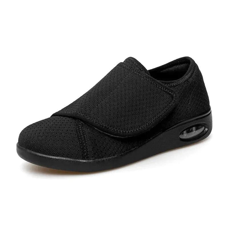 Basket Orthopédique À Scratch Pour La Marche À Pied - Noir / 42