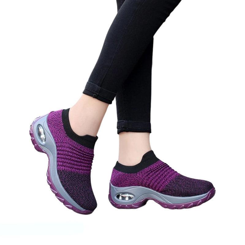 Basket orthopédique pour femme avec semelle en gel - Confort Orthopédique