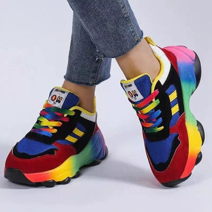 Basket colorée pour femmes - Confort Orthopédique