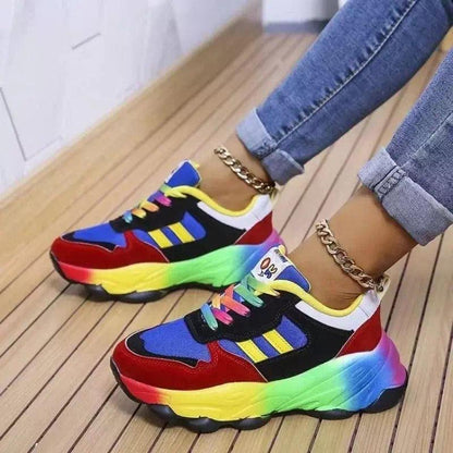 Basket colorée pour femmes - Confort Orthopédique