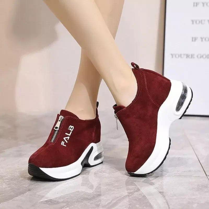 Basket compensée tendance pour femmes - Confort Orthopédique