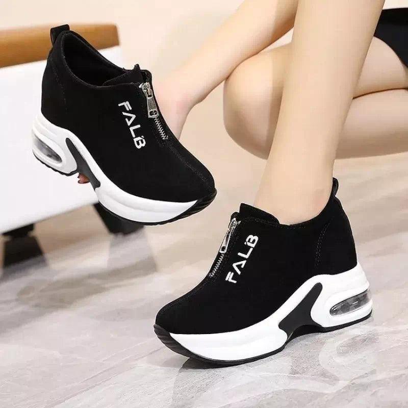 Basket compensée tendance pour femmes - Confort Orthopédique