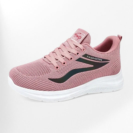 Baskets légères pour femme adaptées aux pieds larges - 36 / Pink