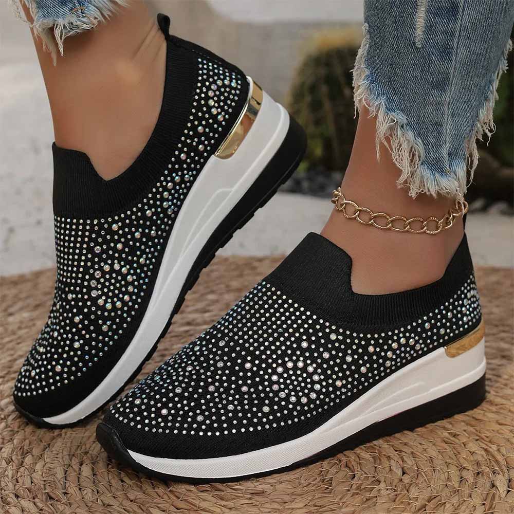 Basket orange fluo femme - 37 / Noir