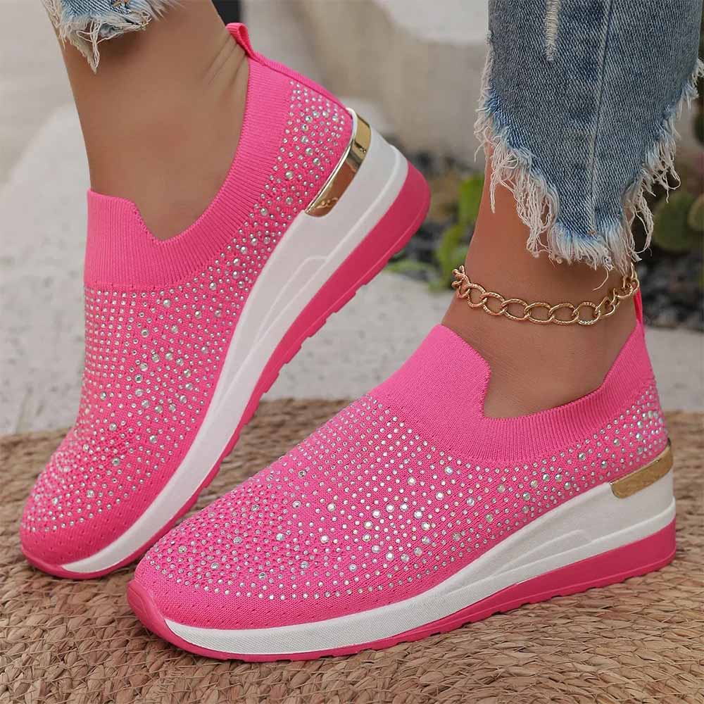 Basket orange fluo femme - 37 / Pink