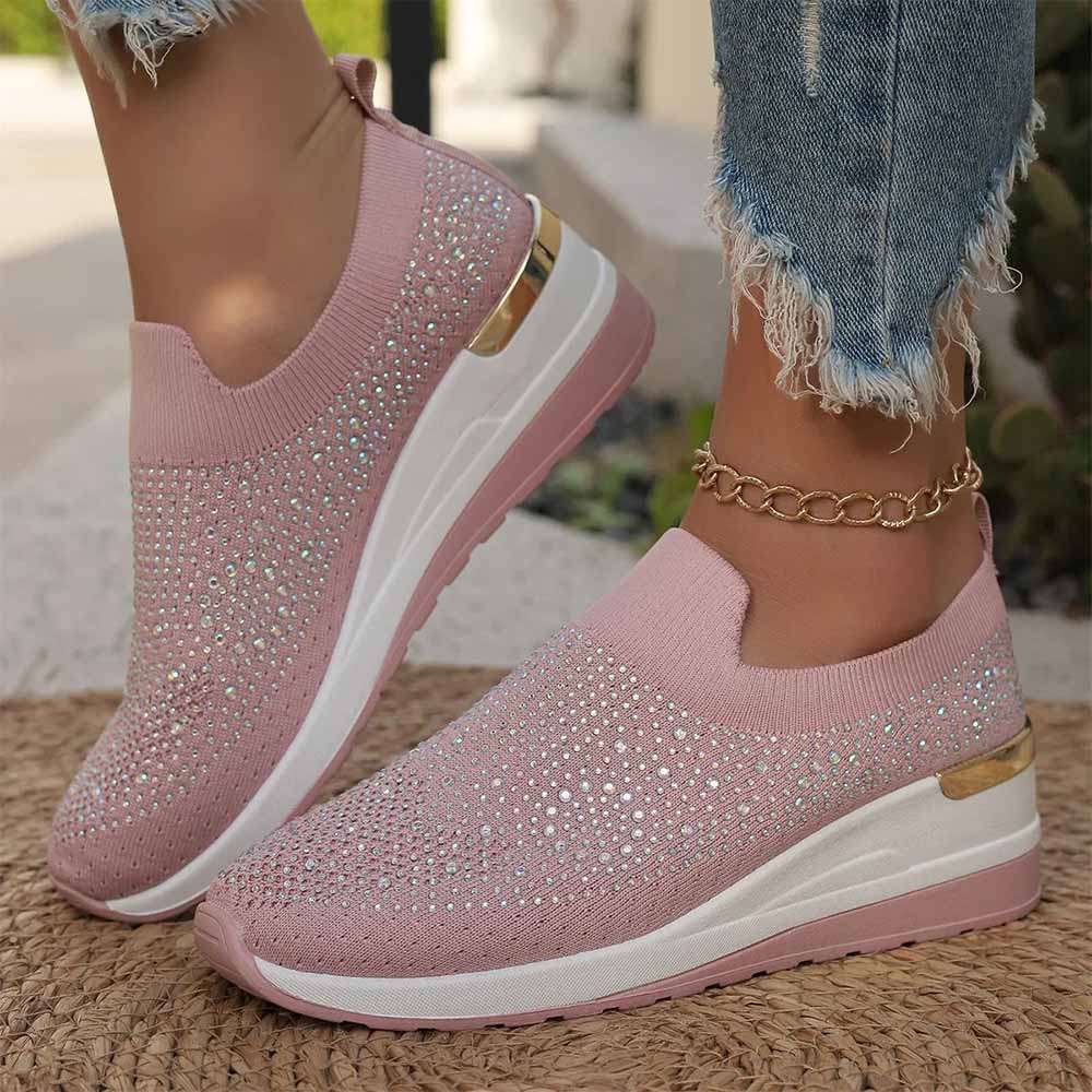 Basket orange fluo femme - 37 / Rose