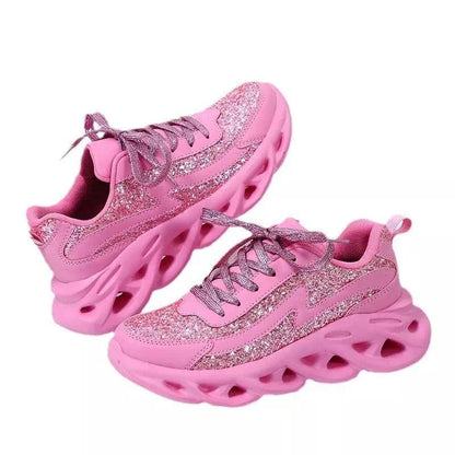 Basket rose pour femmes - Confort Orthopédique