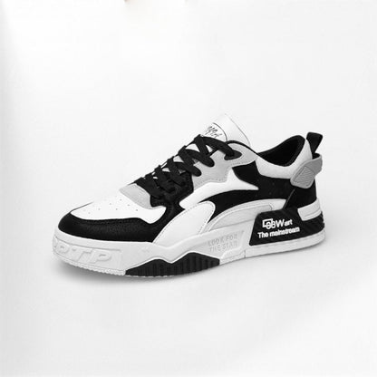 Baskets homme street design noir et blanc moderne - 42 / Black