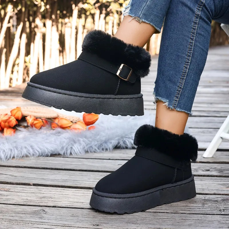 Boots de Neige Femme : Style et Chaleur en Conditions Hivernales – vue produit 6