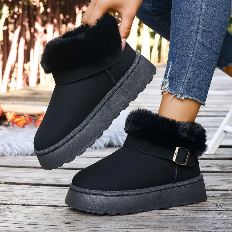 Boots de Neige Femme : Style et Chaleur en Conditions Hivernales – vue produit 1