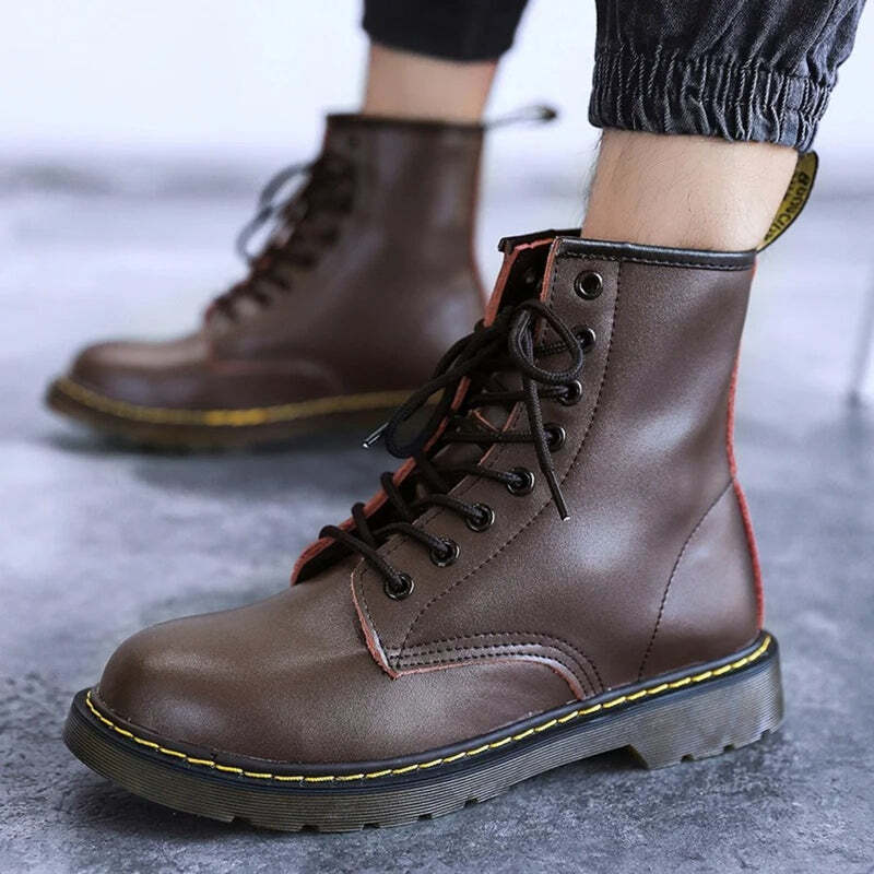 Bottines à lacets pour homme - 37 / Sienna