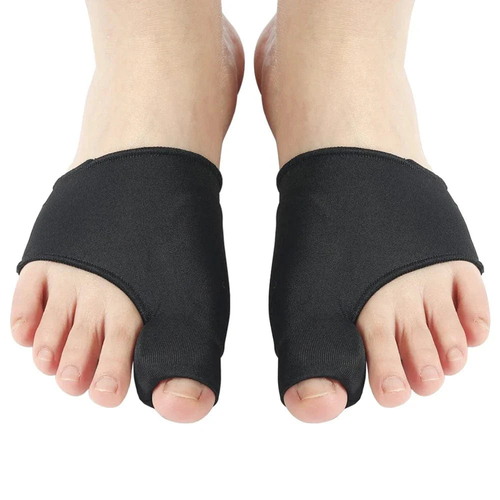 Chaussette Orthopédique Femme pour le Traitement d’Hallux Valgus - Noir
