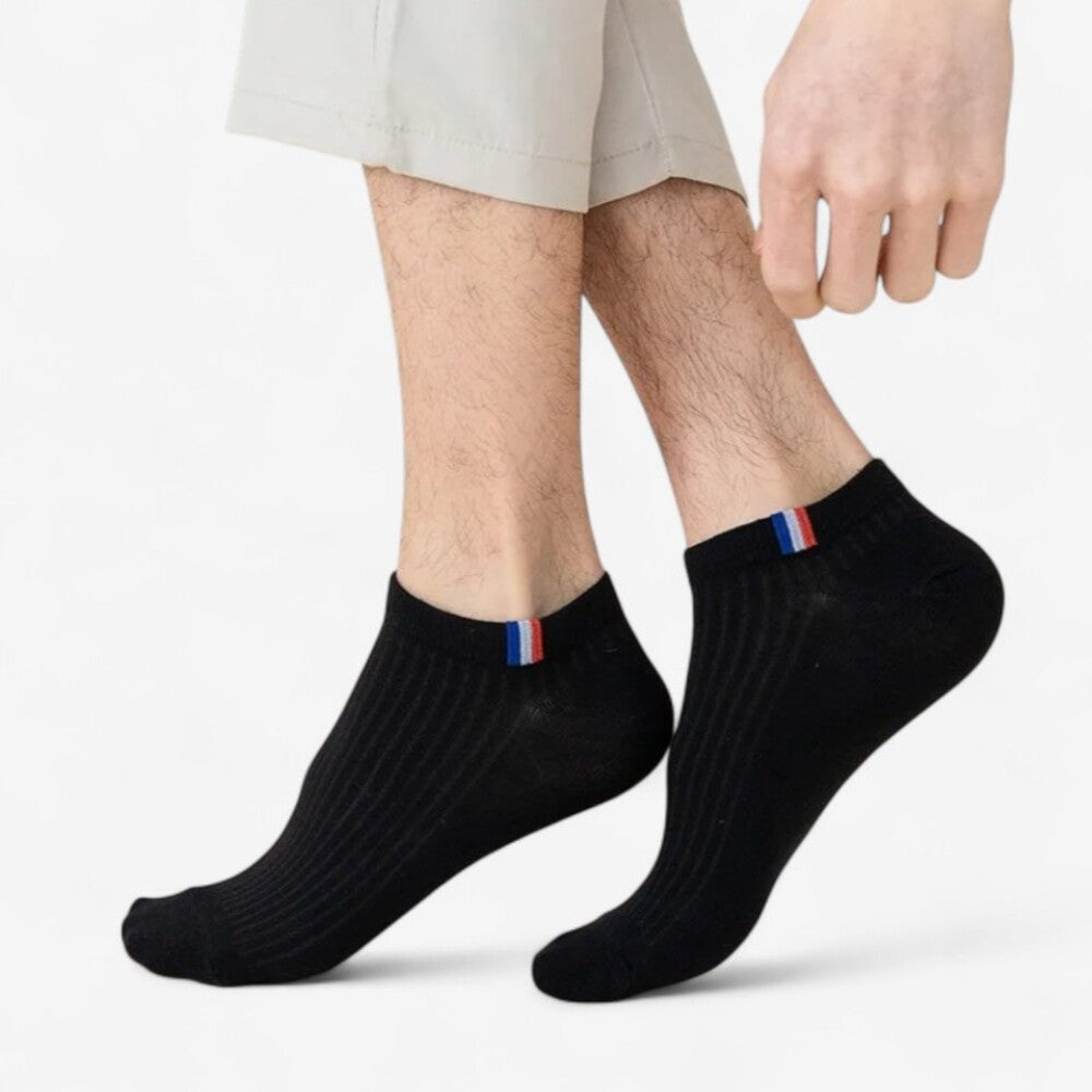 Chaussette homme basse - 39 / Gris clair