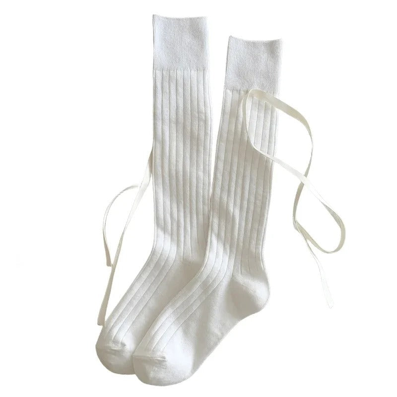Chaussettes montantes elegantes - 35 / Peanet