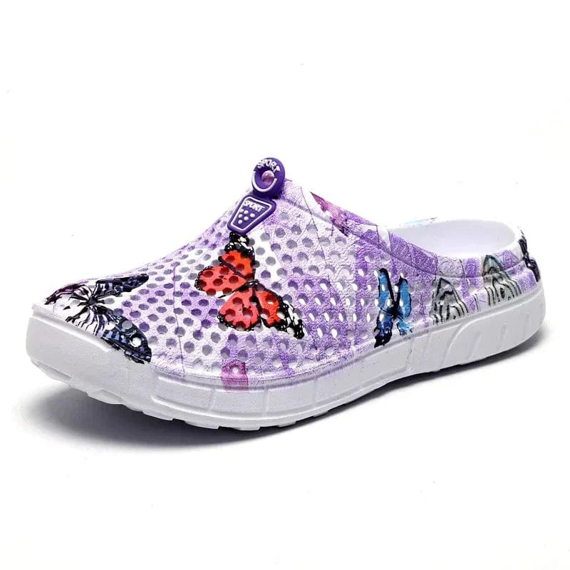 Chausson Orthopédique Respirant Et Coloré Pour Femme - Bleu / 40