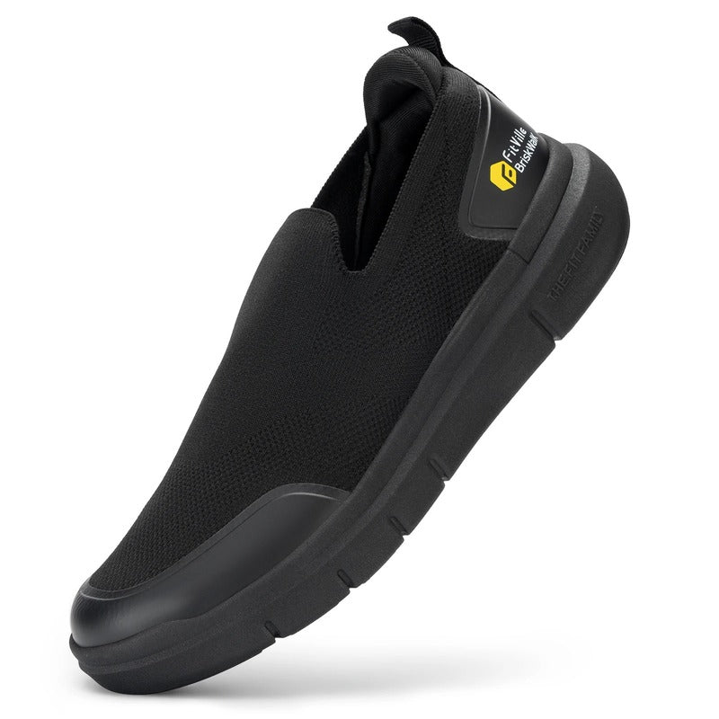 Chaussures mixtes pour pieds extra larges - 40 / Black