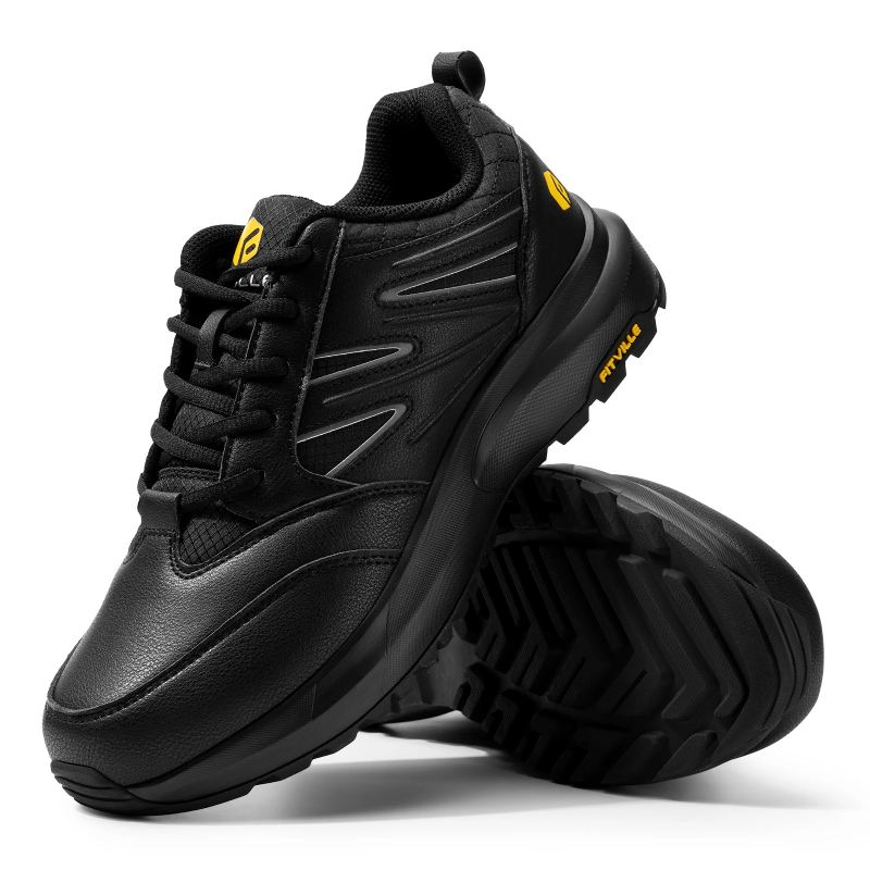 Chaussures de randonnée grande largeur pour homme - 39 / Black