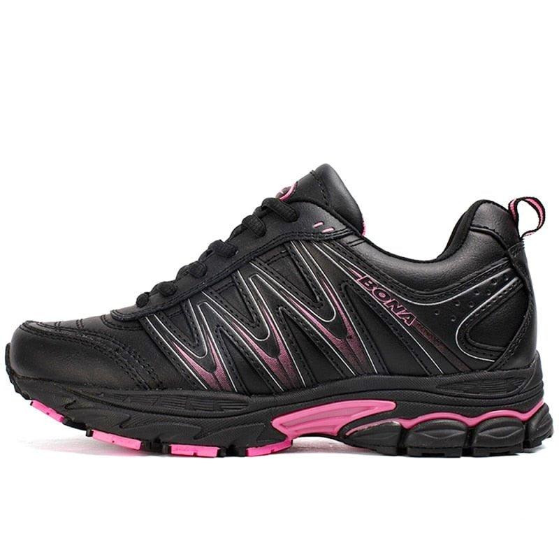 Chaussures running / sport très confortables pour femme "Bona - DMX" - Confort Orthopédique