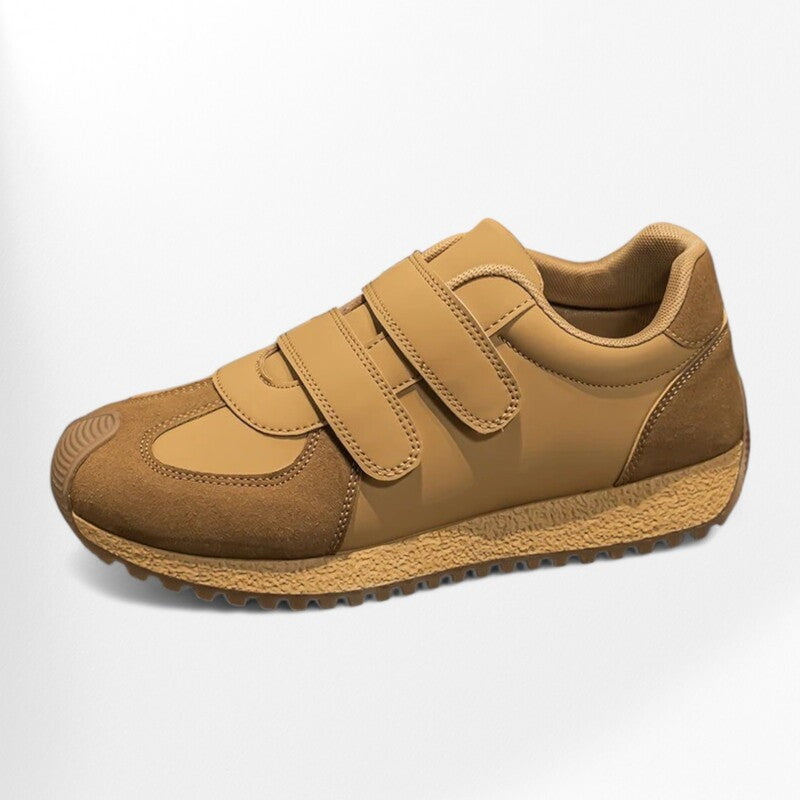 Chaussures à scratch pour personnes âgées - 38 / Chocolate