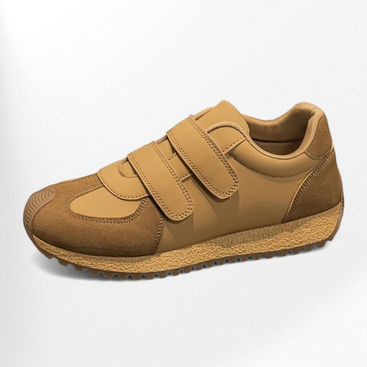 Chaussures à scratch pour personnes âgées - 38 / Chocolate