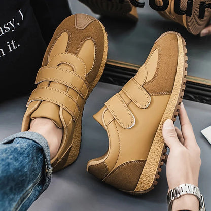 Chaussures à scratch pour personnes âgées - 40 / Chocolate