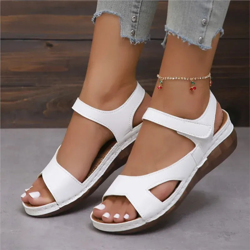 Claquette Orthopédique Femme en Simili Cuir Souple