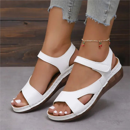 Claquette Orthopédique Femme en Simili Cuir Souple