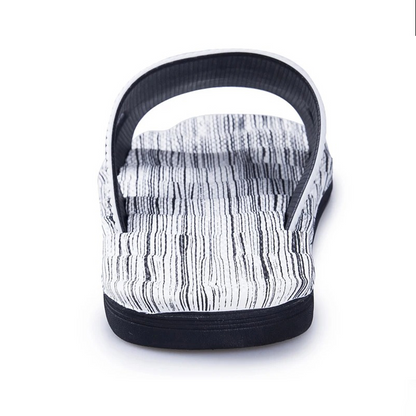 Claquette orthopédique homme semelle ondulée respirante