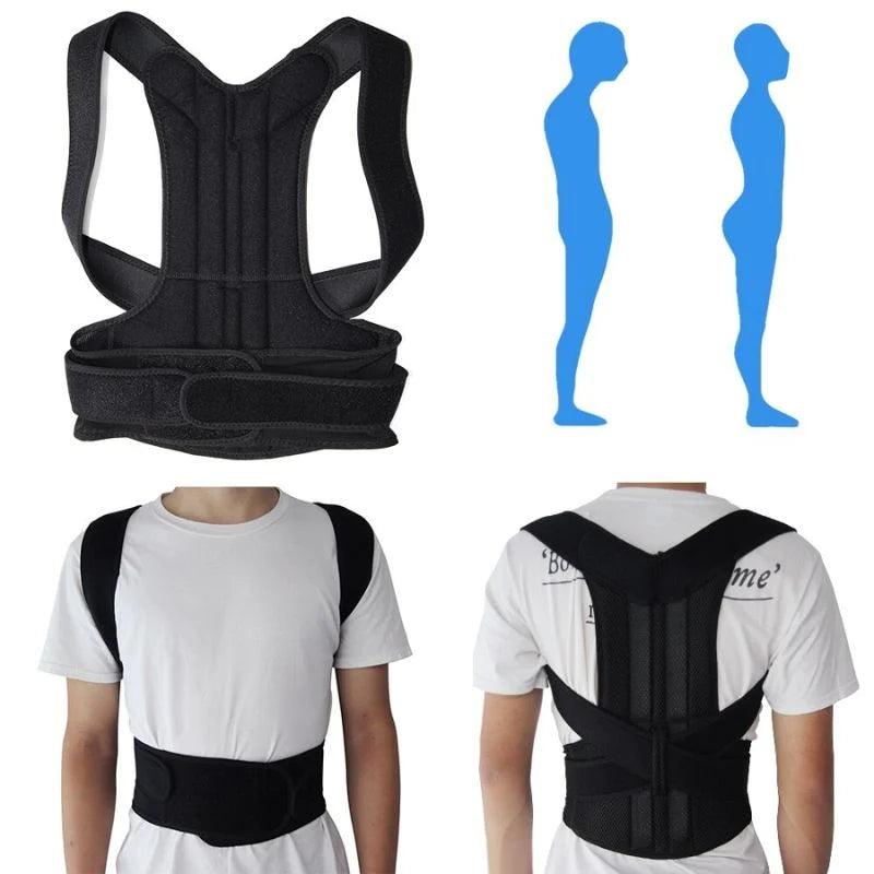 Correcteur de Posture avec barre en alliage Confort Orthopédique