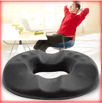Coussin Ergonomique Lombaire en Relief avec Trou Central pour Homme – vue produit 4