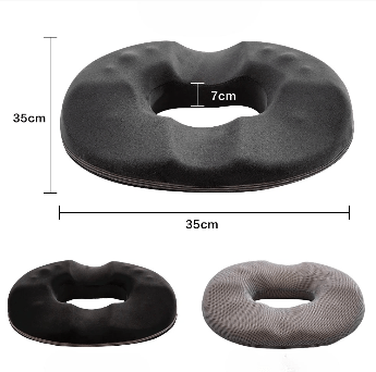 Coussin Ergonomique Lombaire en Relief avec Trou Central pour Homme – vue produit 6