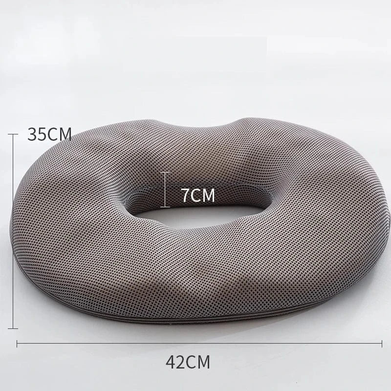 Coussin Ergonomique Lombaire en Relief avec Trou Central pour Homme - Image 4