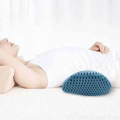 Coussin Orthopédique de Soutient Lombaire - Gris / 32cm x 24cm x13cm