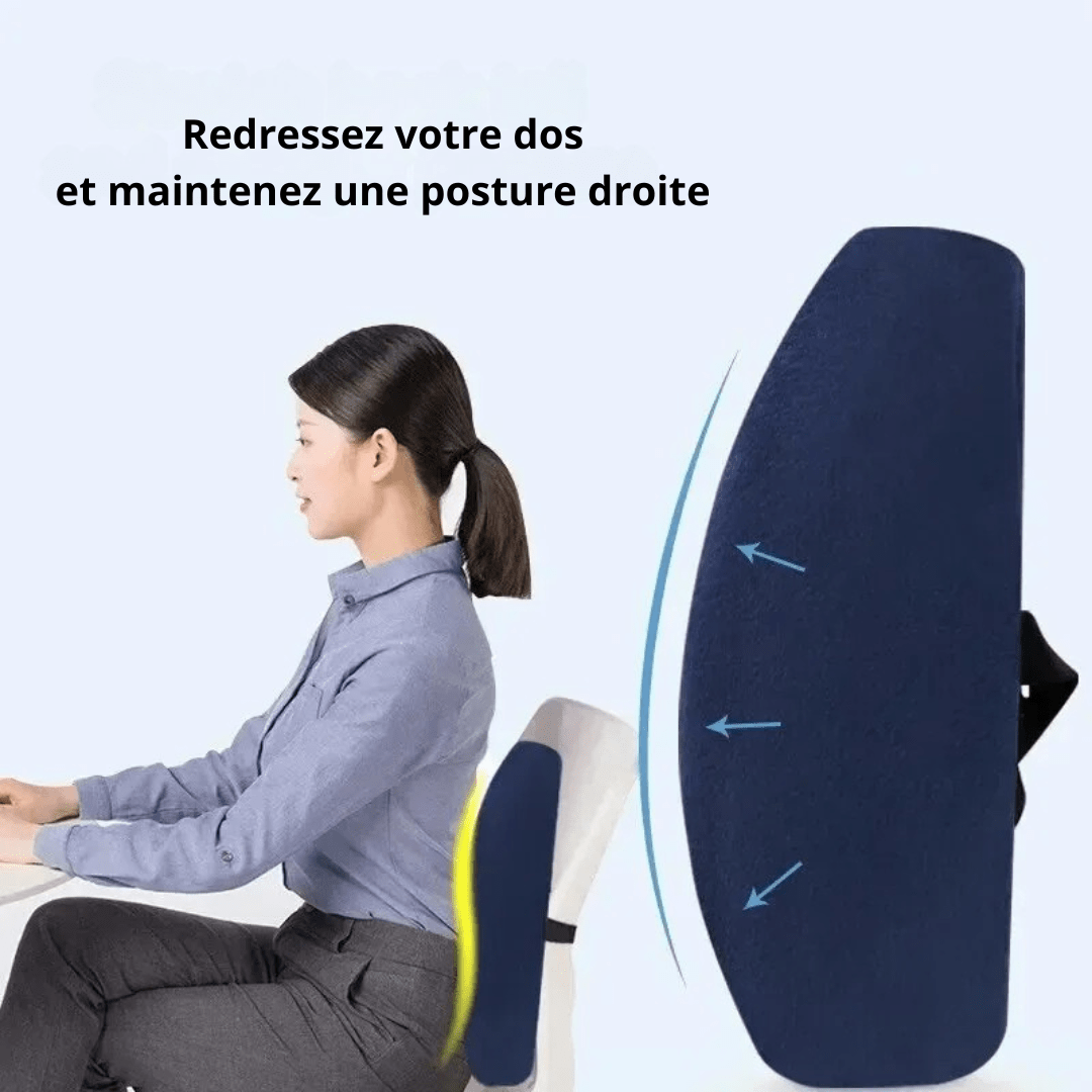 Coussin Orthopédique Dos En Mousse À Mémoire De Forme - Image 4