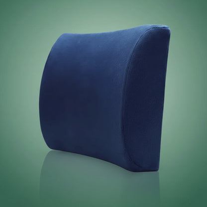 Coussin Orthopédique Dos En Mousse À Mémoire De Forme - Bleu marine