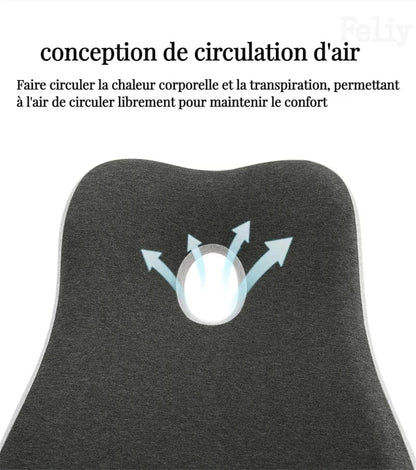 Coussin Orthopédique Dos en Mousse à Mémoire de Forme et Respirant – vue produit 3