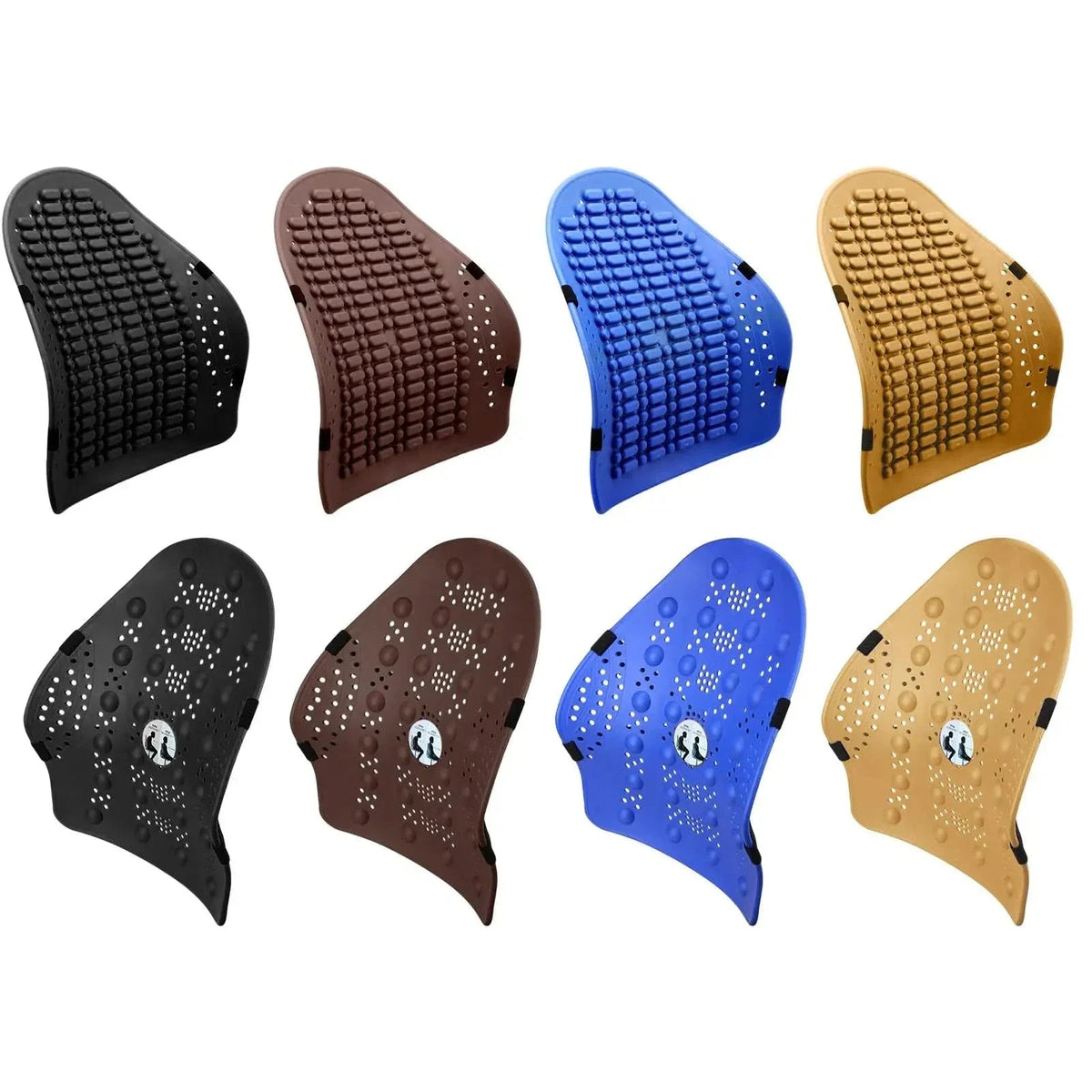 Coussin Orthopédique Dos en Plastique – coussins de différentes couleurs et textures, montrant un design ergonomique et moderne