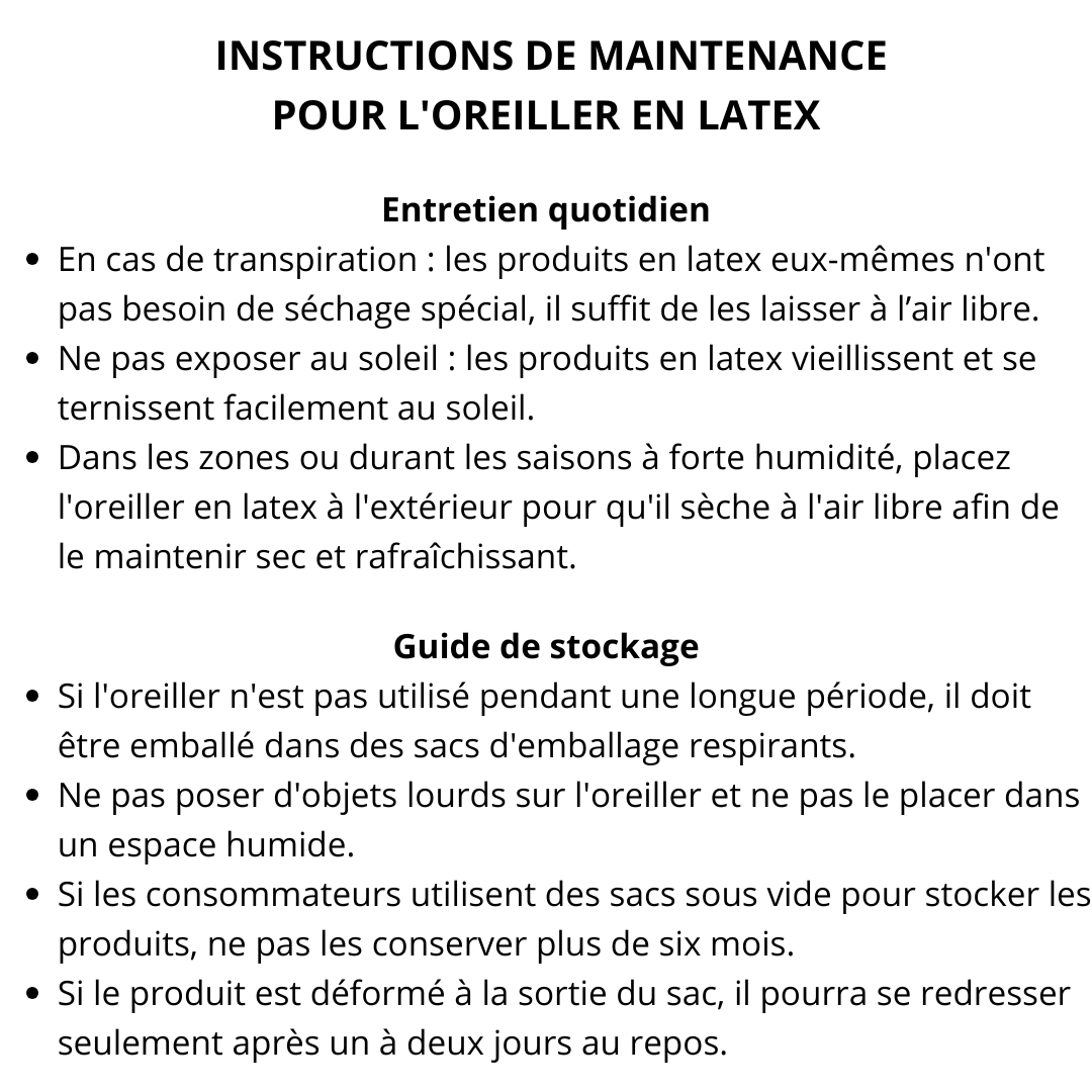 Coussin Orthopédique en Latex Naturel - Image 11