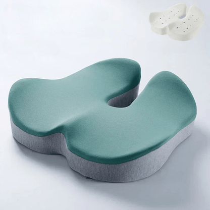 Coussin Orthopédique Lombaire Design et Discret pour Femme - Gris foncé